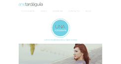 Desktop Screenshot of anatardaguila.com